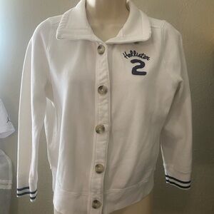 Hollister Cream Logo Jacket